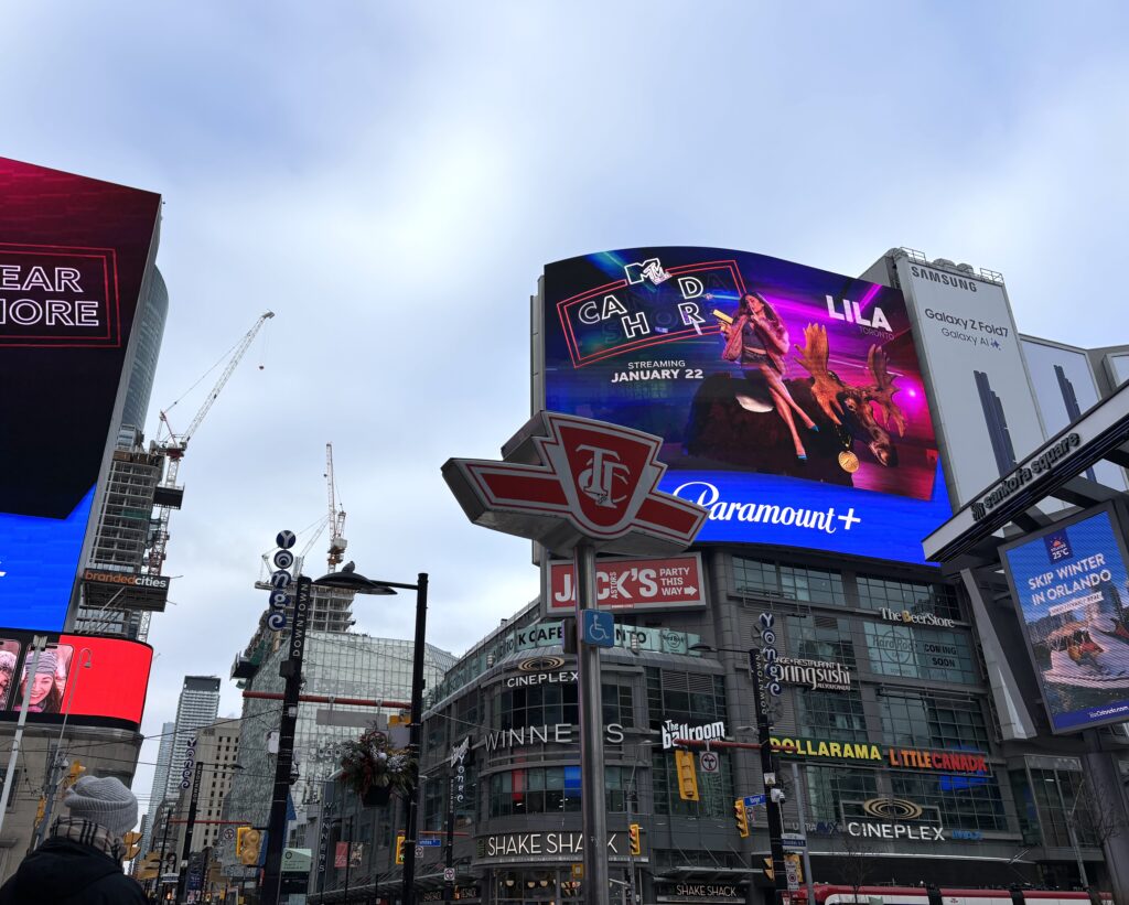 Picture of the TTC station sign.